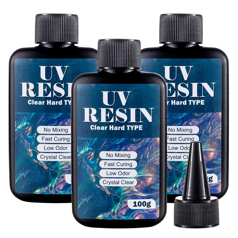 Resin Art Acrylic - 100/200/300g UV-hars Hard Type Kristalheldere Lijm