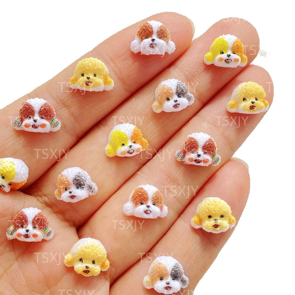 Resin Art Design For Wedding - 50 stuks schattige mini cartoon dieren