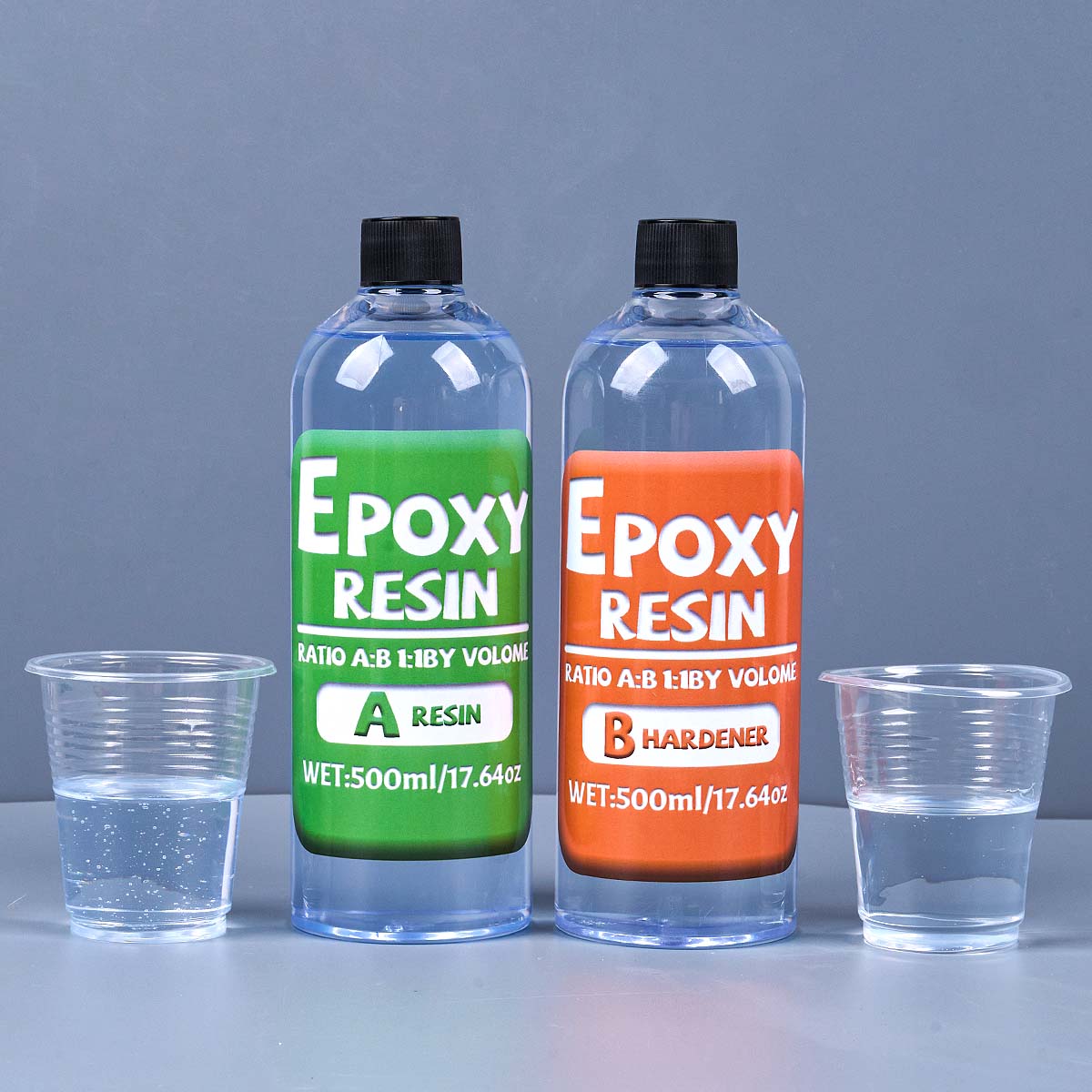 Resin Art And Jewelry - 1:1 verhouding epoxyhars kit anti-vergeling nieuw