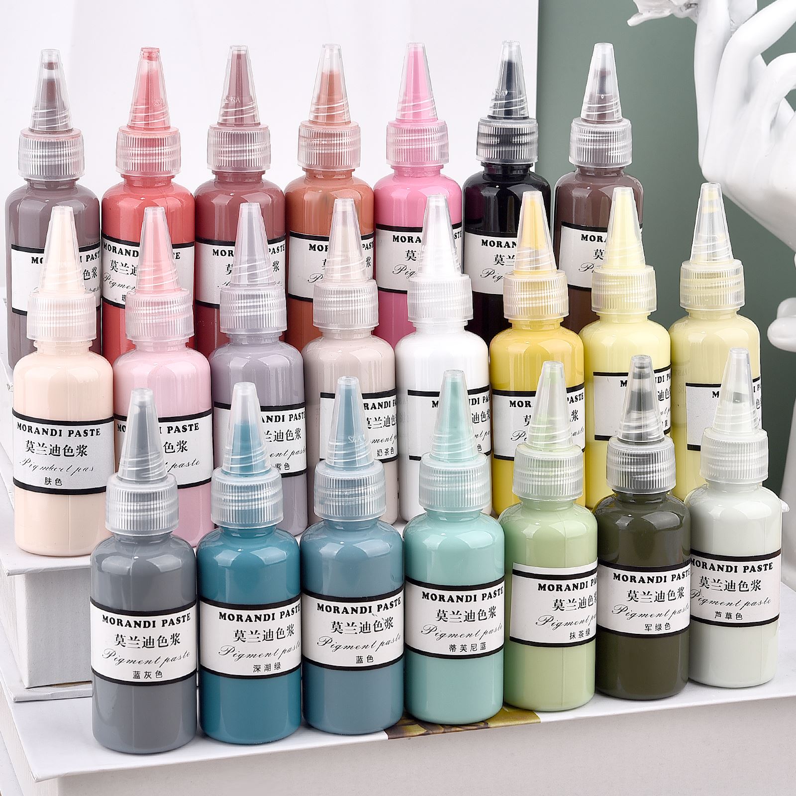 Resin Pigment Alcohol Ink - Morandi Kleuren Vloeibare Hars Pigmenten Epoxyhars