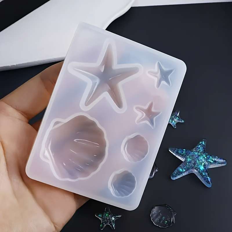 Resin Art Acrylic - DIY Oceaan Thema Kristal Epoxyhars Schelp