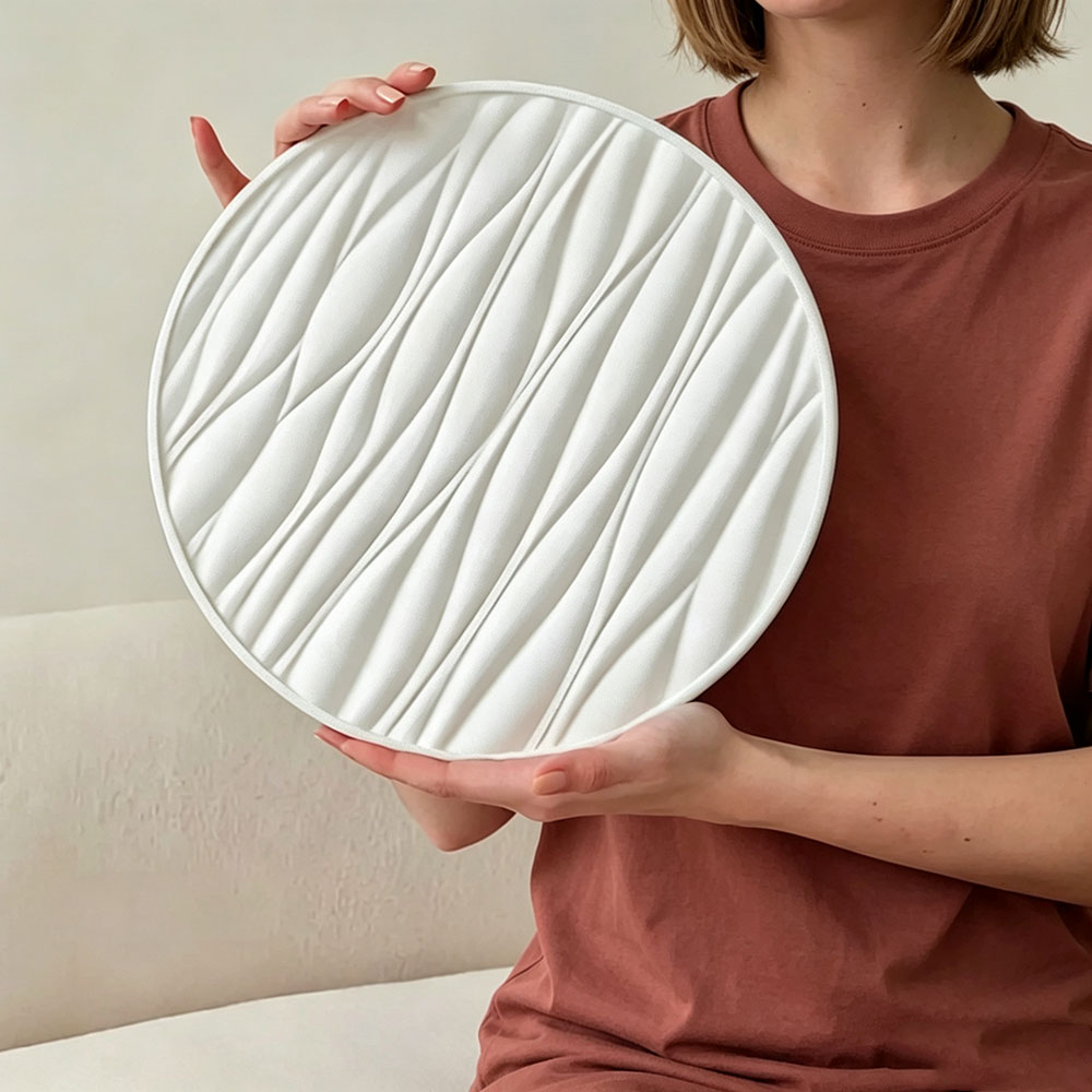 Resin Art Tray - Grote ronde siliconen mal voor trays,