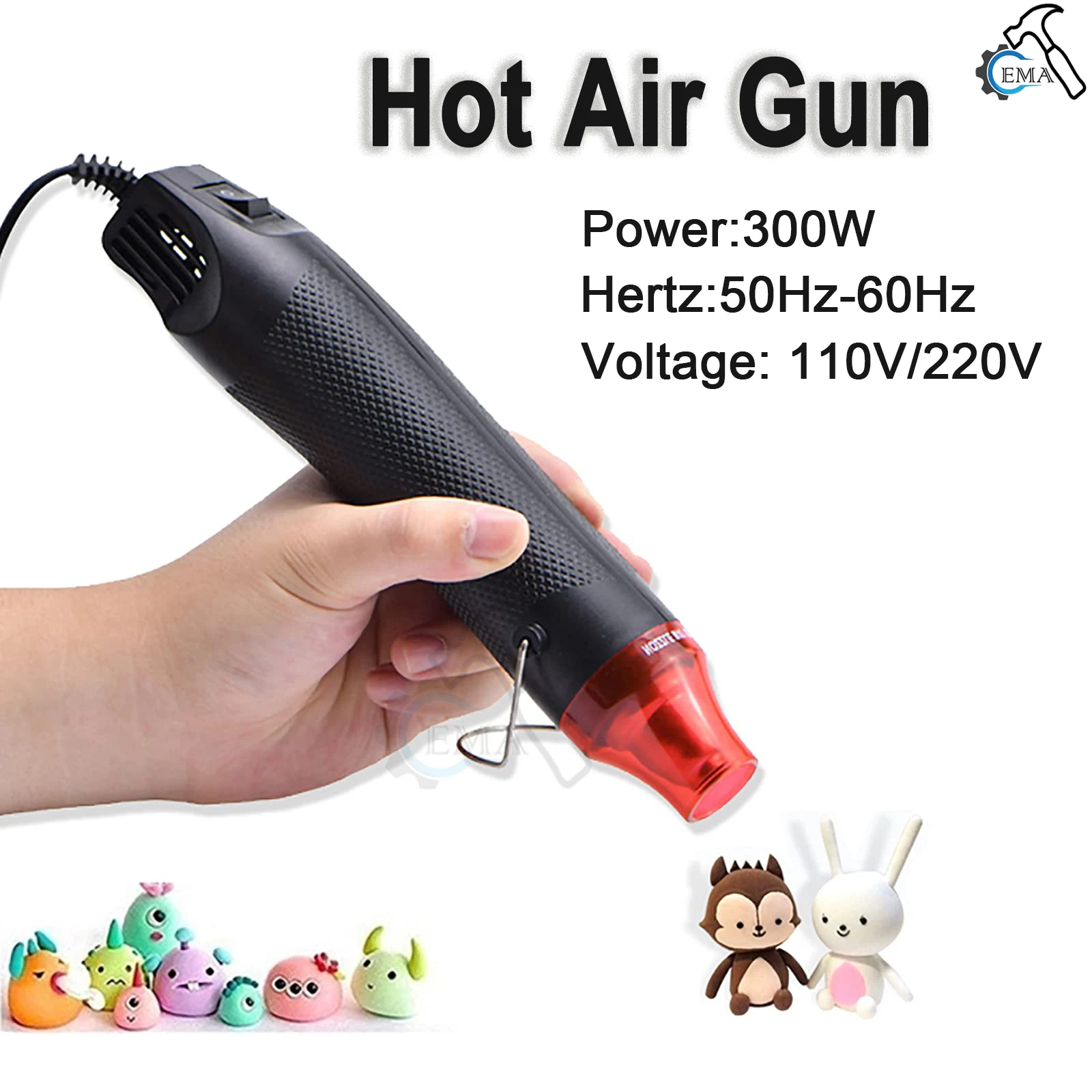 Resin Art Heat Gun - 110 V/220 V US EU Standaard