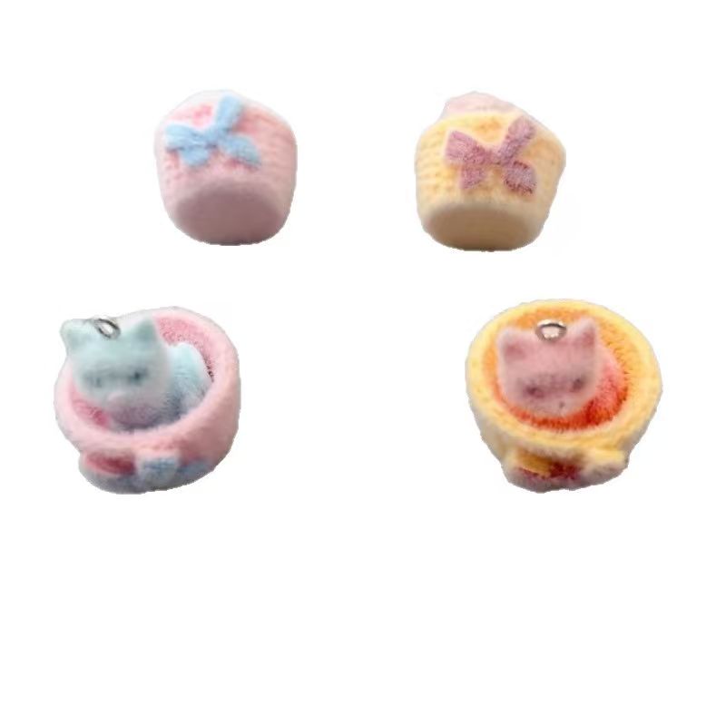 4 stuks 3D pluche hars kattenh - Resin Art Store recensie en prijs