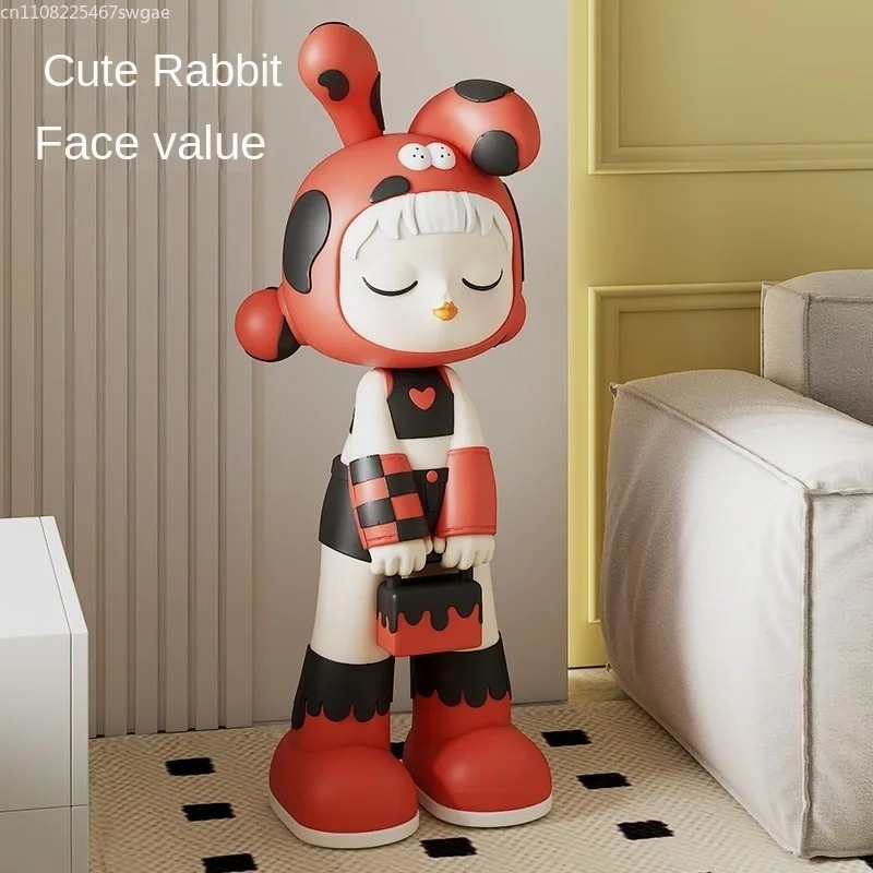 Kunst Cartoon Meisjesbeeldje B - Resin Art Store recensie en prijs