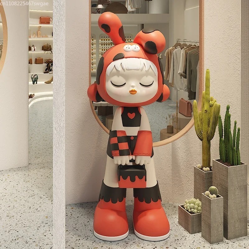 Kunst Cartoon Meisjesbeeldje B - Resin Art Store recensie en prijs