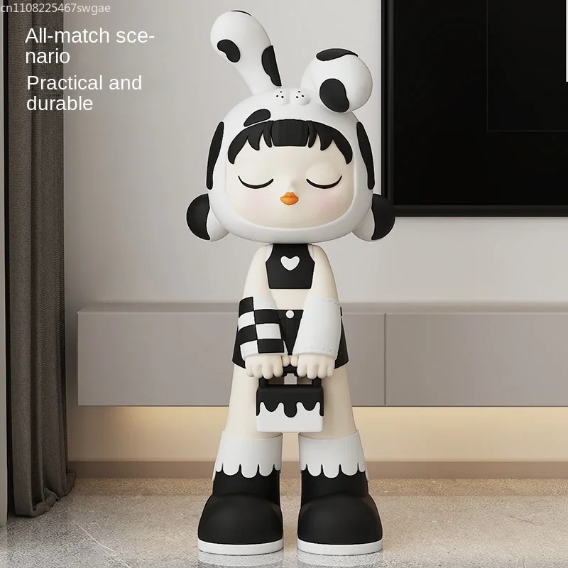 Kunst Cartoon Meisjesbeeldje B - Resin Art Store recensie en prijs
