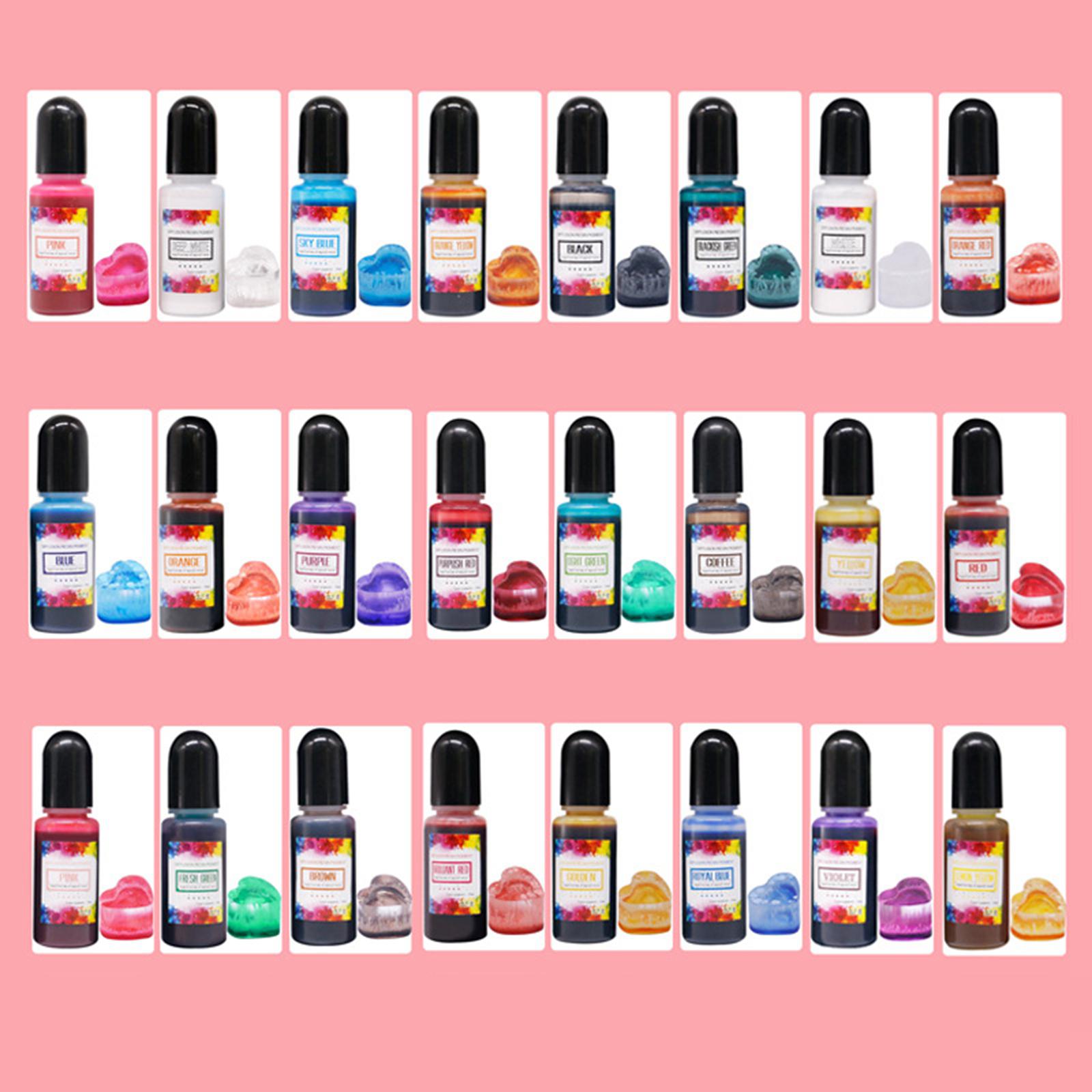 24 stuks alcoholinkt epoxyhars - Resin Pigment Alcohol Ink recensie en prijs