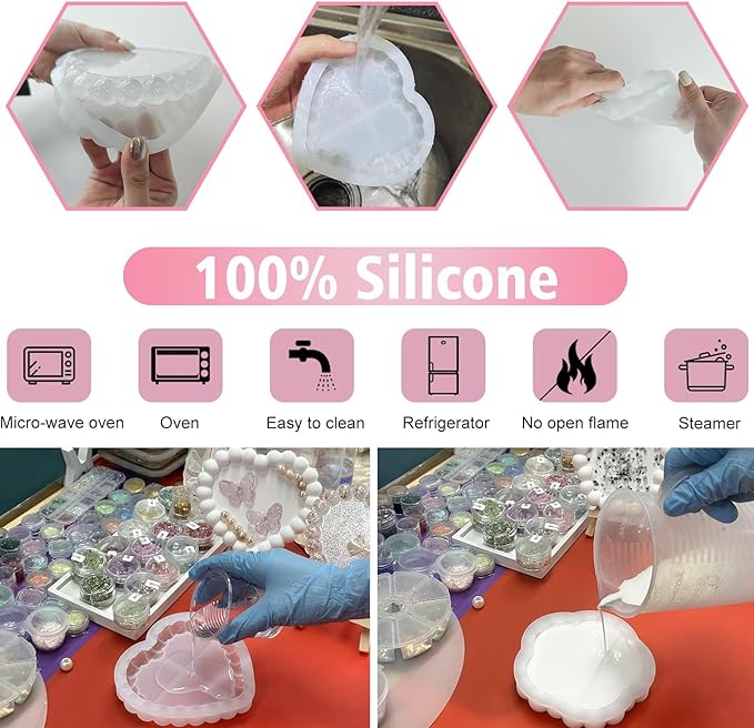 Bubble Resin Tray Siliconen Ma - Resin Art Tray recensie en prijs