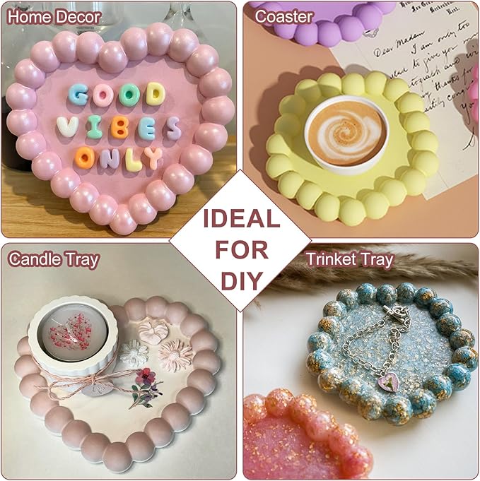 Bubble Resin Tray Siliconen Ma - Resin Art Tray recensie en prijs