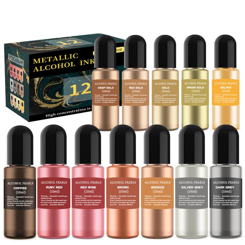 1 Set Hars Pigment Kit Art Ink - Resin Pigment Alcohol Ink recensie en prijs