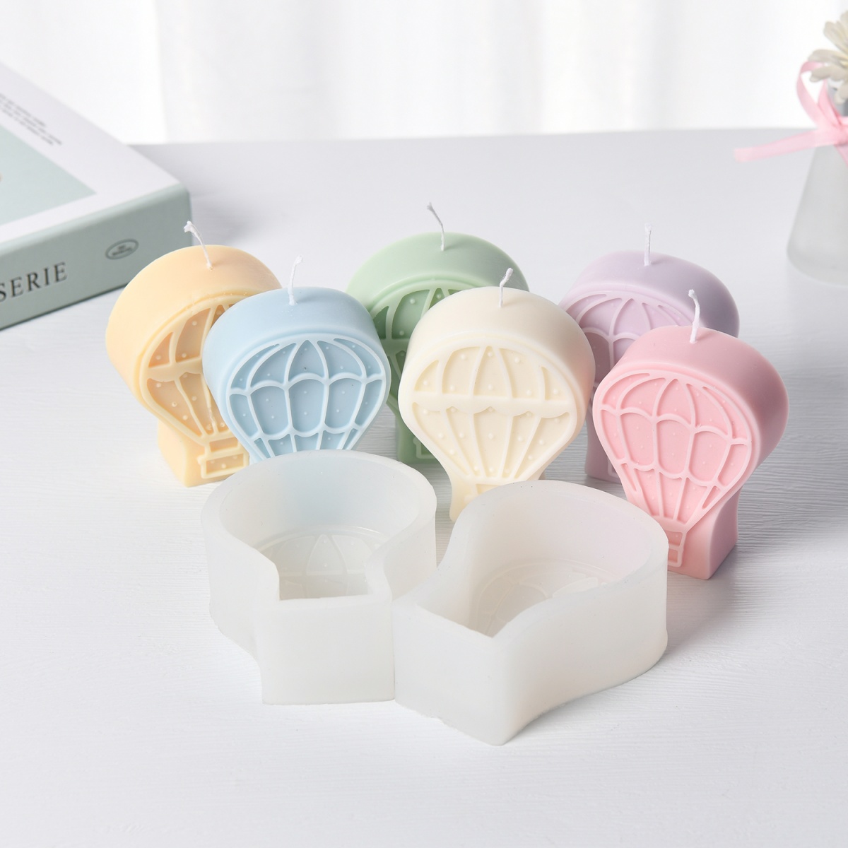 Heteluchtballon Vorm Kaars Sil - Resin Art Heat Gun recensie en prijs