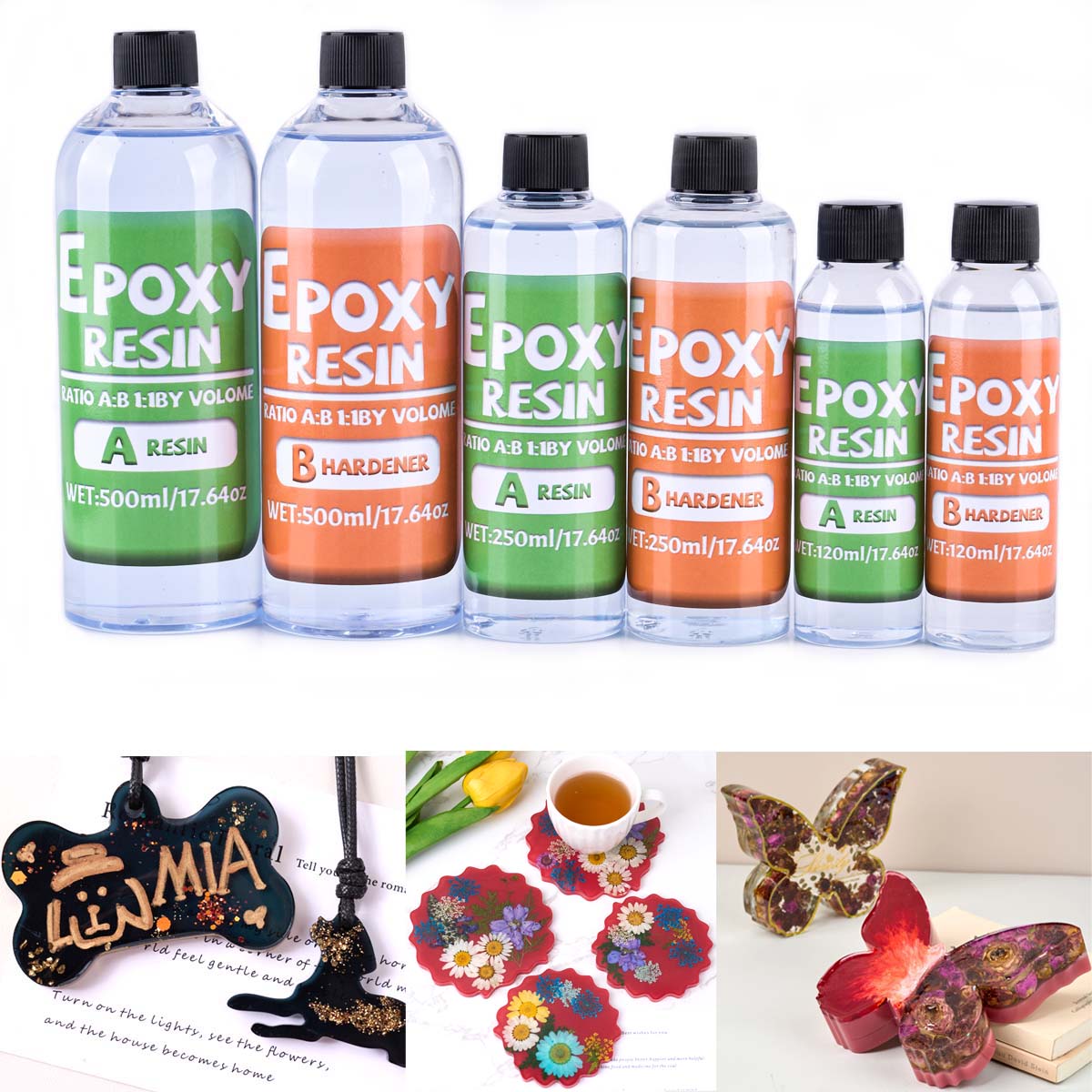 1:1 verhouding epoxyhars kit a - Resin Art And Jewelry recensie en prijs