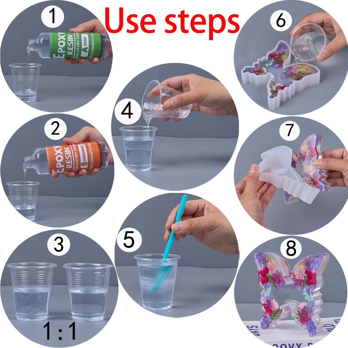 1:1 verhouding epoxyhars kit a - Resin Art And Jewelry recensie en prijs