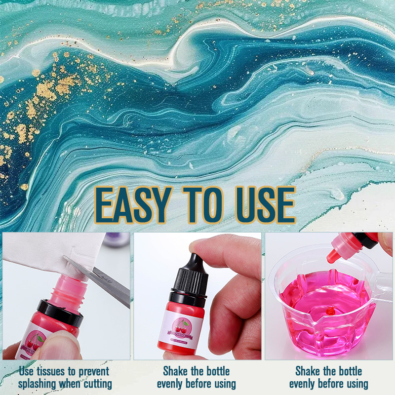 Epoxyhars Kleurpigment 24 Leve - Resin Art And Jewelry recensie en prijs