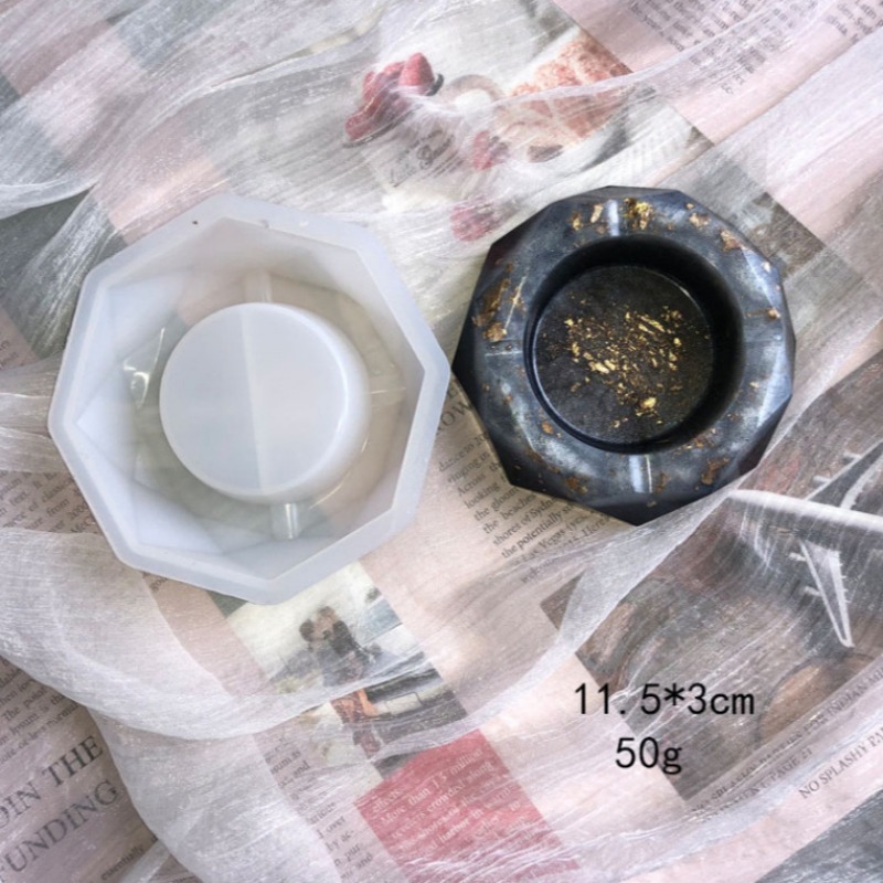 Siliconen Asbak Schimmel Krist - Resin Art Tray recensie en prijs