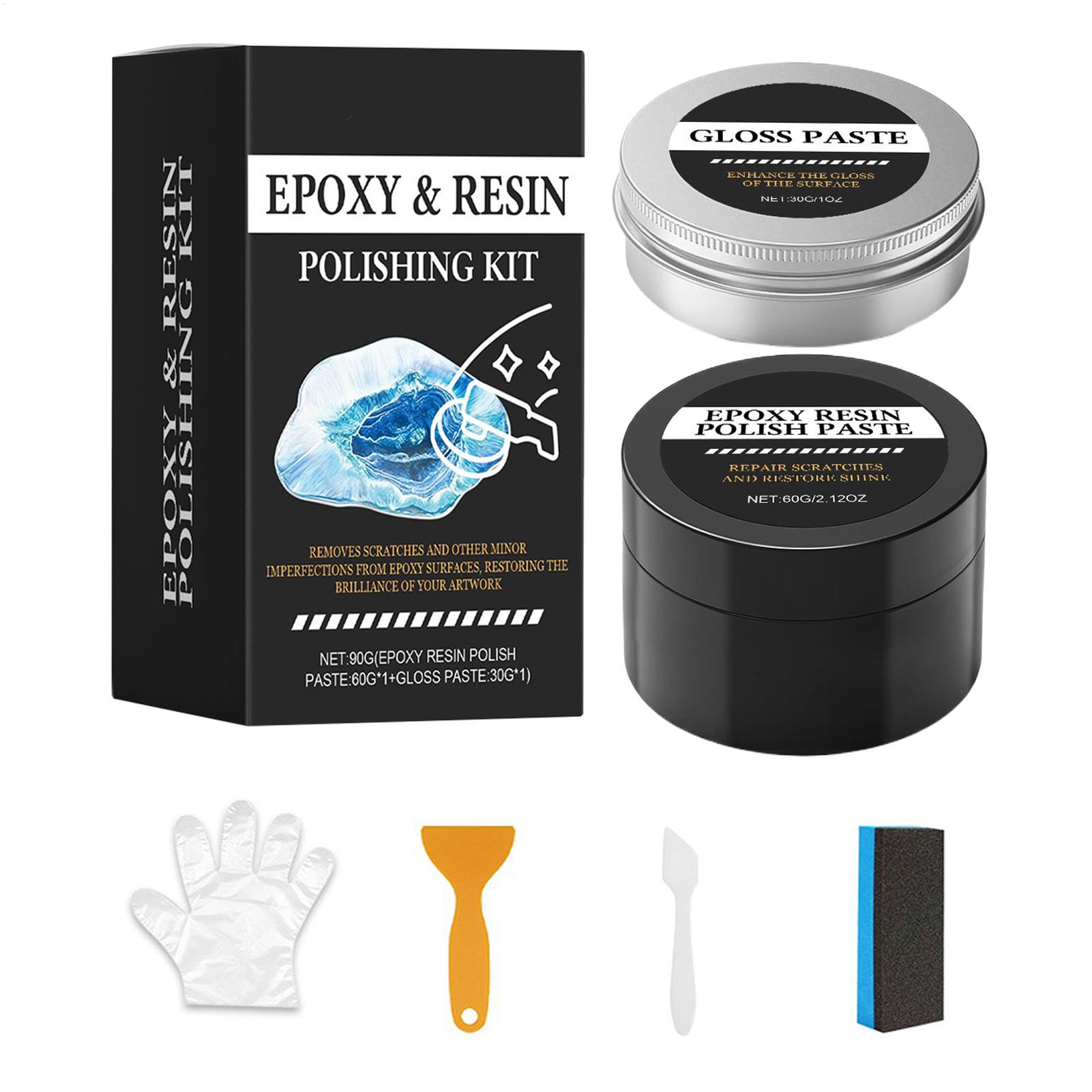 Epoxyhars hoogglans polijstpas - Resin Art Acrylic recensie en prijs