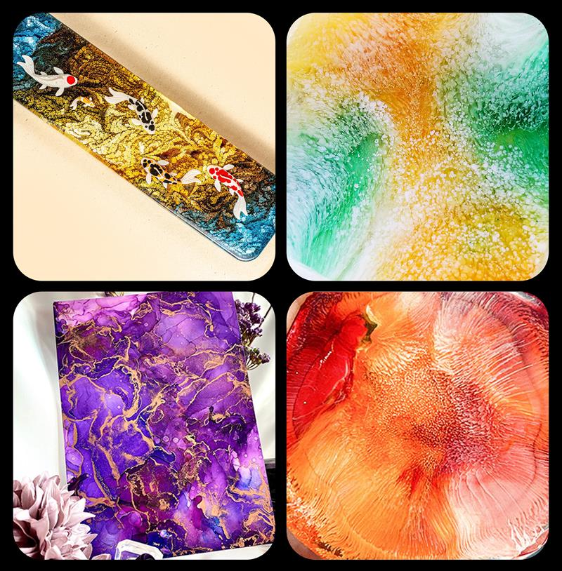 1 Set Art Inkt Alcohol Epoxyha - Resin Pigment Alcohol Ink recensie en prijs