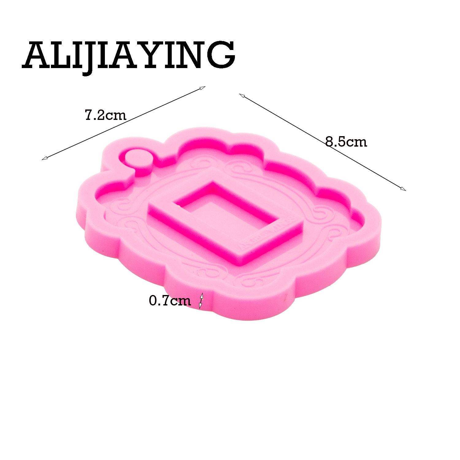 DY0262 Gladde kunstontwerp fot - Resin Art Design Keychain recensie en prijs