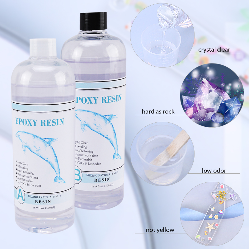 1:1 Heldere Epoxyhars Kristalh - Resin Art And Jewelry recensie en prijs