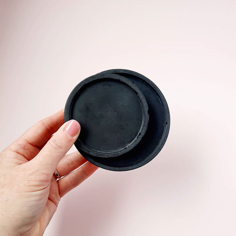Ronde lade cement mallen silic - Resin Art Tray recensie en prijs