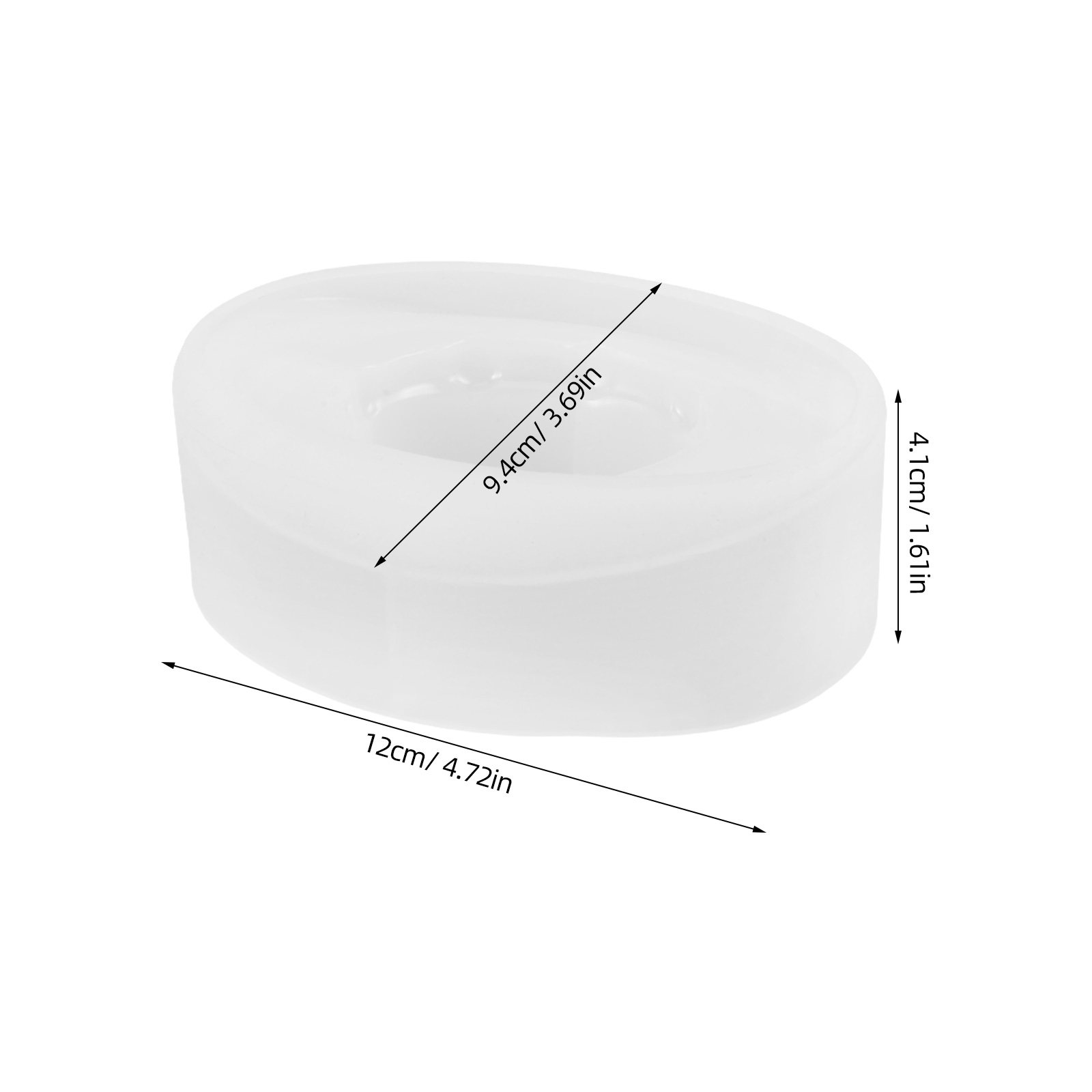 Realistische siliconen cowboyh - Resin Art Tray recensie en prijs