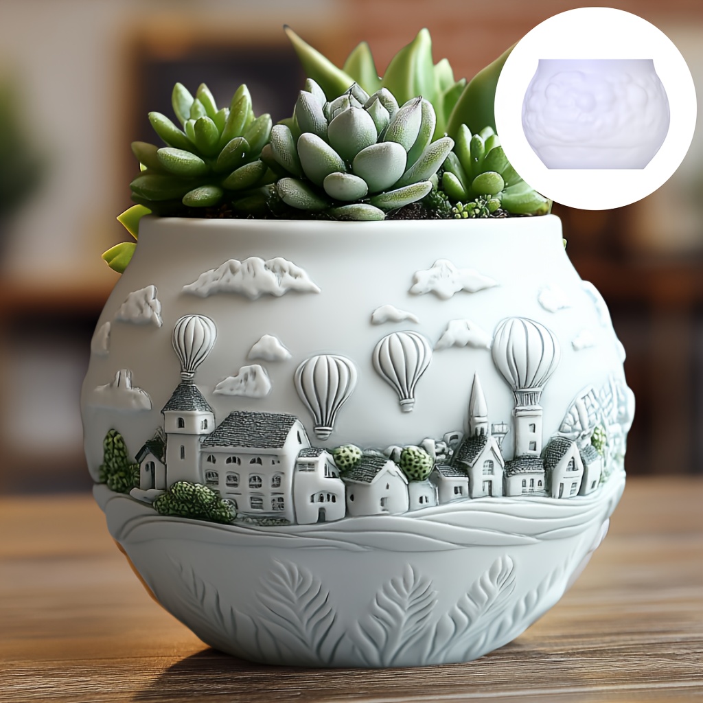 DIY Luchtballon Herenhuis Reli - Resin Art Heat Gun recensie en prijs