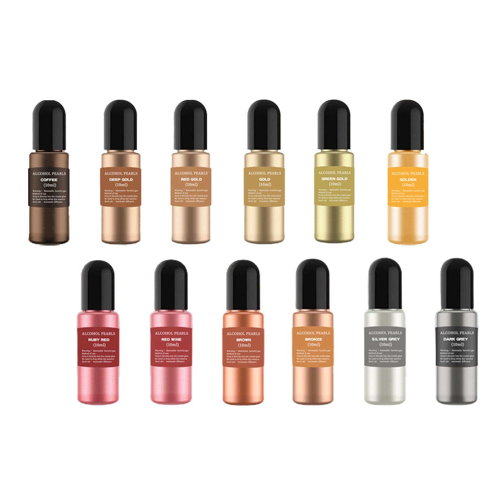 12 Flessen Metallic Alcohol In - Resin Pigment Alcohol Ink recensie en prijs