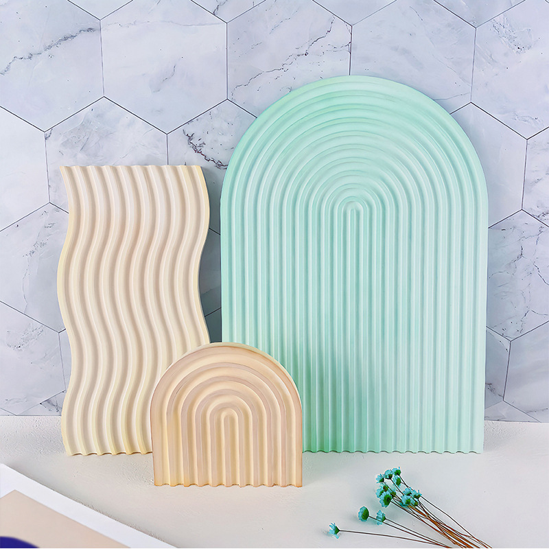 DIY Gestreepte Golf Lade Mal V - Resin Art Tray recensie en prijs