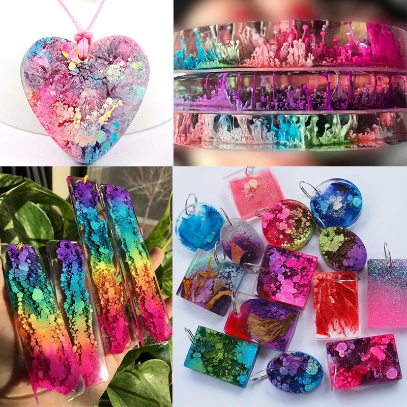 24 Kleur 10 ml Art Inkt Alcoho - Resin Pigment Alcohol Ink recensie en prijs