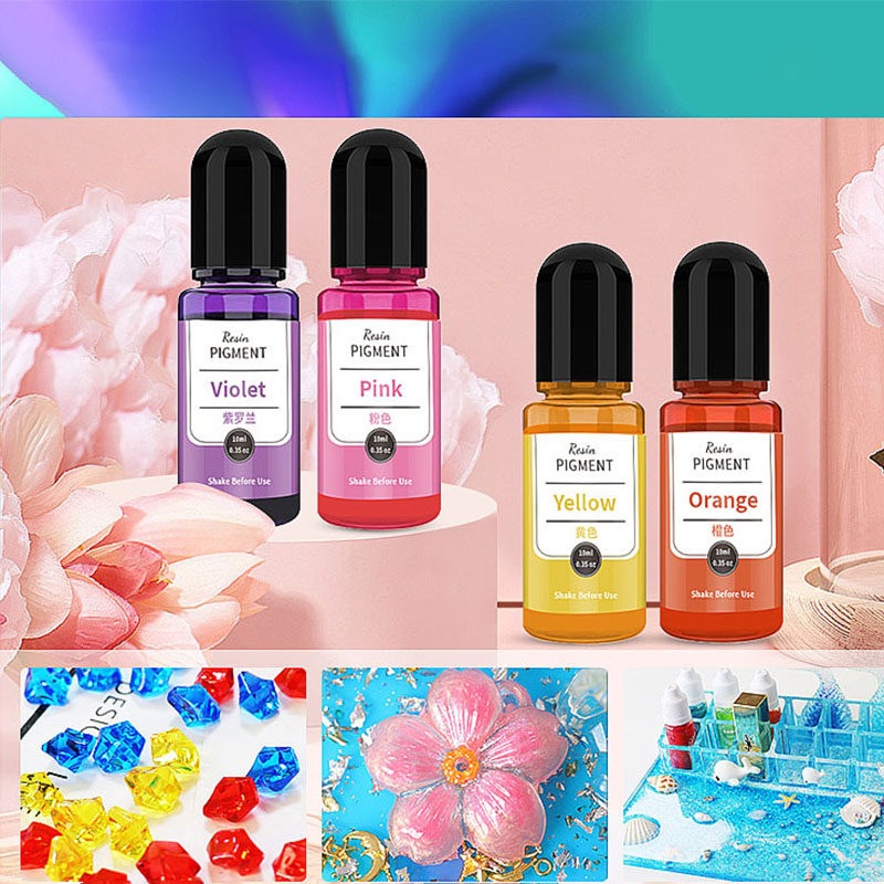 24/30 Kleuren Set 10 ml Epoxyh - Resin Pigment Alcohol Ink recensie en prijs