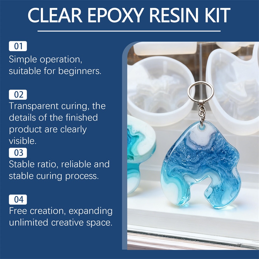 DIY Kristallen Heldere Epoxyha - Resin Art And Jewelry recensie en prijs