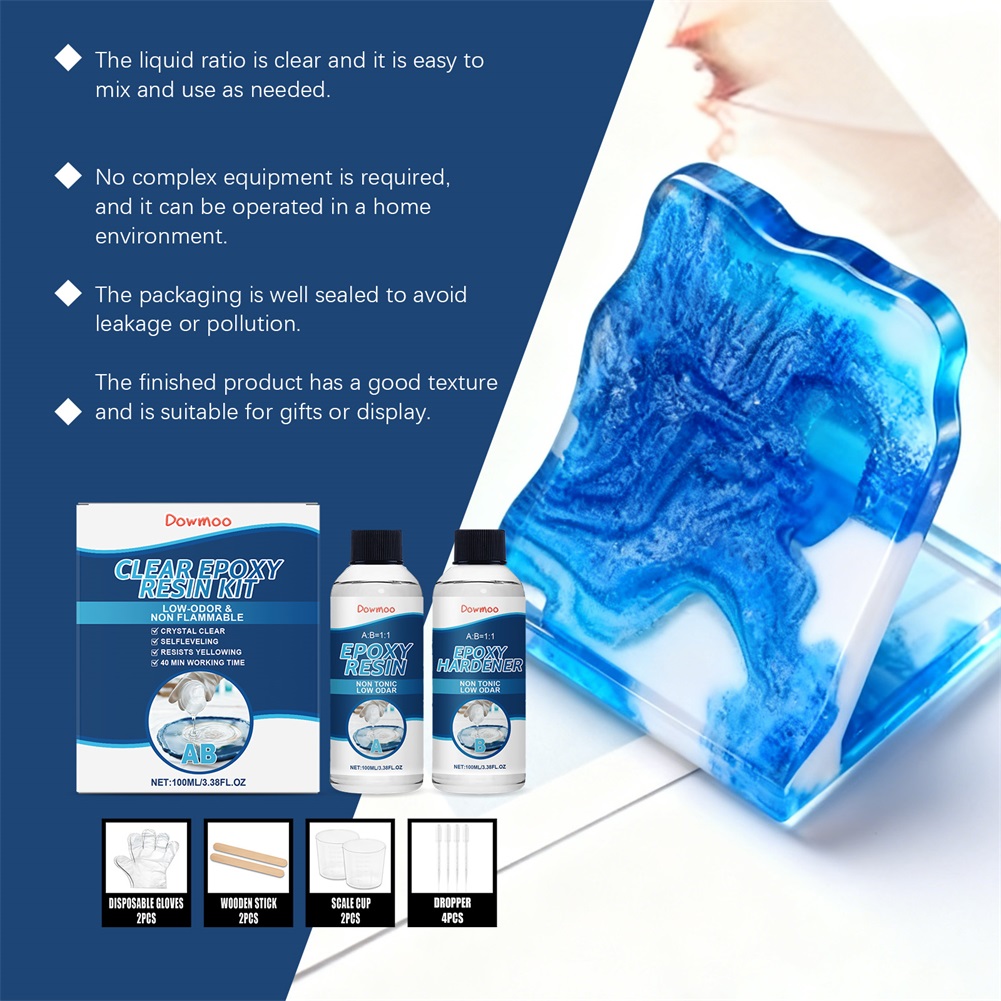 DIY Kristallen Heldere Epoxyha - Resin Art And Jewelry recensie en prijs