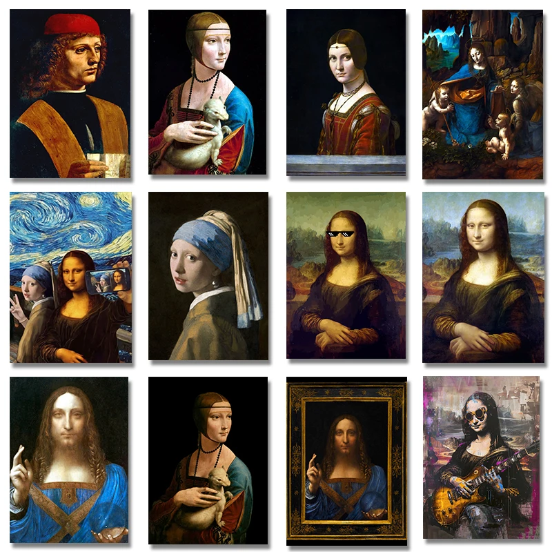 Beroemd Leonardo Da Vinci kuns - Resin Art Work recensie en prijs
