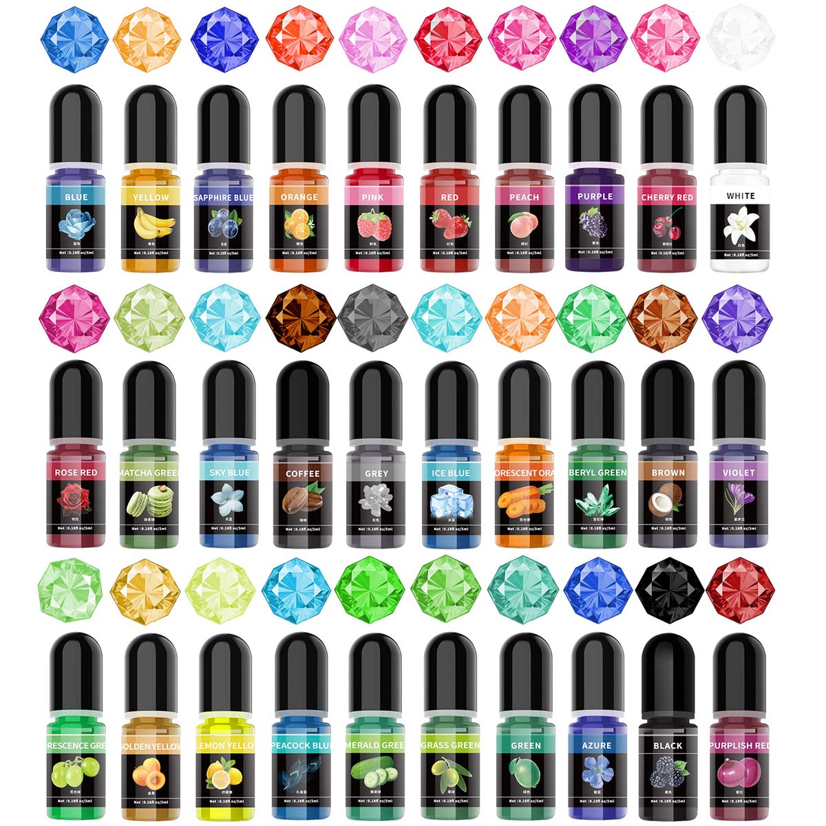 5 ml/Fles Epoxyhars Pigment Vl - Resin Art And Jewelry recensie en prijs