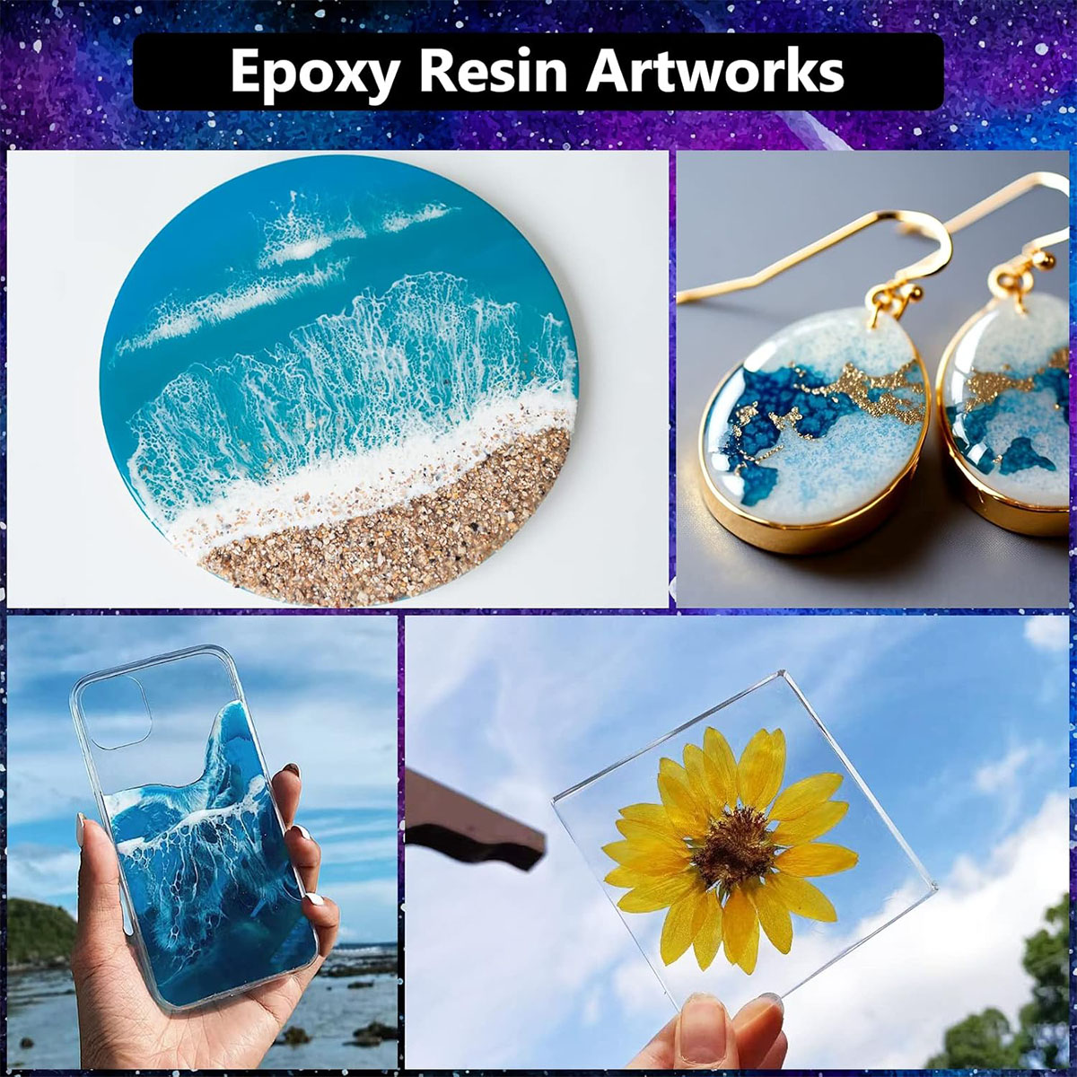 1000ml Kristalheldere Epoxyhar - Resin Art And Jewelry recensie en prijs